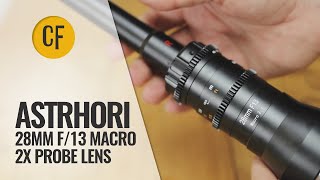 Video thumbnail for Astrhori 28mm f/13 2x Macro Probe lens review by Christopher Frost