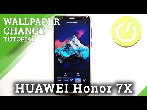 How to Change Wallpaper on HONOR 7X – Manage Display Settings