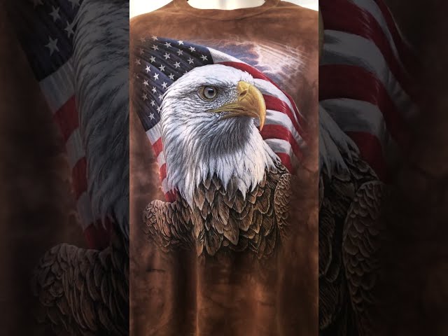 Vídeo relacionado con selovo piel bandera de American Eagle Bolo Tie Plata Tono De Color