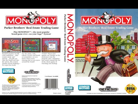 monopoly megadrive