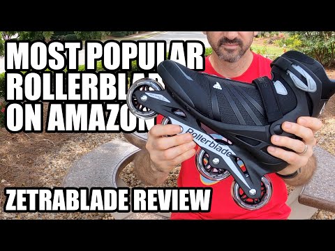 Rollerblade Zetrablade Inline Skate Review // Most Popular on Amazon