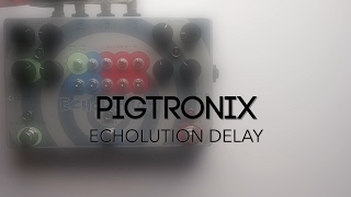 Video thumbnail for Pigtronix Echolution Analog Tap Tempo Delay Guitar Effects Pedal Demo by Pedal of the Day