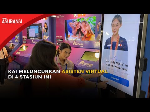 KAI Gandeng Microsoft Luncurkan Asisten Virtual AI di 4 Stasiun