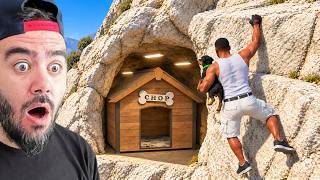 FRANKLIN CHOP'UN DAĞDAKİ GİZLİ EVİNİ BULDU - GTA 5 MODS