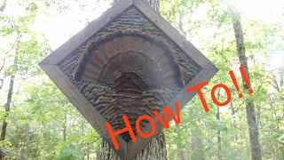 How To Make Turkey Feather Mount!
