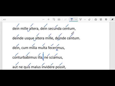 Metrica video carme 5 Catullo