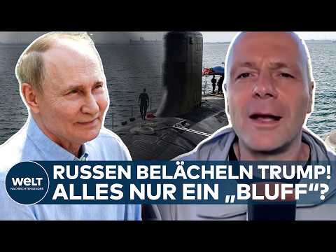 UKRAINE-KRIEG: Trumps U-Boot-Strategie analysiert! Ultimatum läuft ab! Greift das bei Putin?