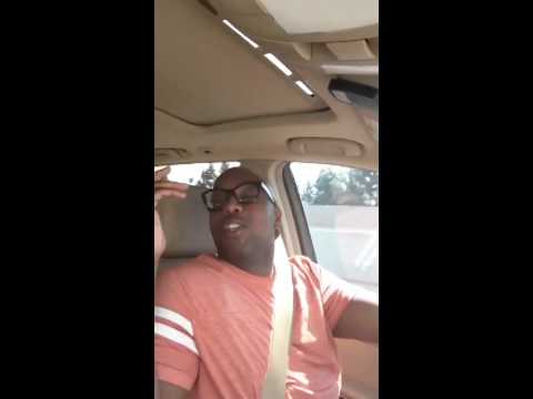 Gerald caught in the ice cream act