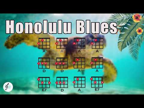 Ukulele Play Along - Honolulu Blues - Backing Track for Ukulele