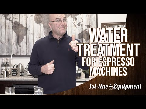 Soften YOUR Water to Save Your Espresso Machines with Reservoir