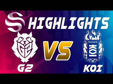 G2 Arctic vs KOI Highlights - LEAGUE OF LEGENDS - SUPERLIGA - JORNADA 17