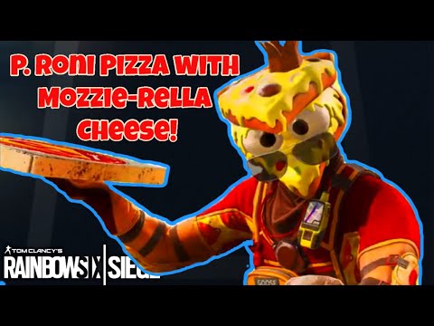 The New MOZZIE Pizza Skin! - Rainbow Six Siege