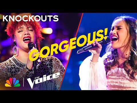 Cait Martin and Kala Banham Sing Their Hearts Out for Team Kelly | The Voice Knockouts | NBC