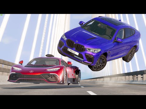 Out of Control Rollover Crashes #39 - BeamNG Drive Crashes