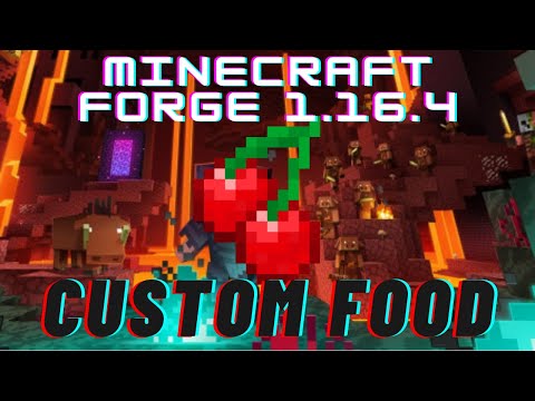 Custom Food - Minecraft Forge 1.16.4 Modding Tutorial
