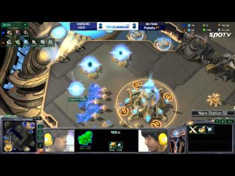 [0611] rOrO(SAMSUNG) vs. Pigbaby(8th) ZvP 6SET Naro Station SE -Starcraft2,esportstv,SPL