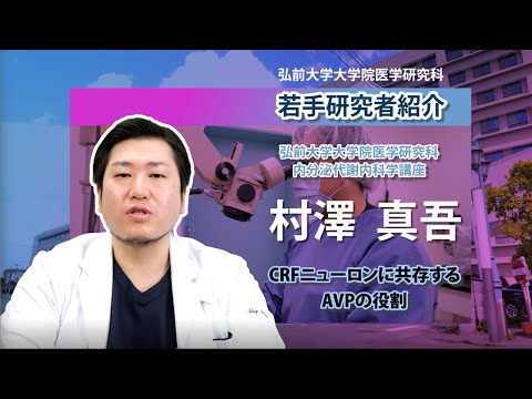 弘前大学大学院医学研究科　若手研究者紹介（内分泌代謝内科学講座・村澤真吾先生編）