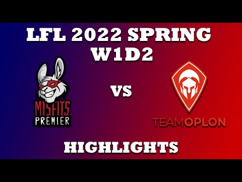 MFP vs OPL Highlights LFL Week 1 Day 2 - Misfits Premier vs Team Oplon [ENG Casters]