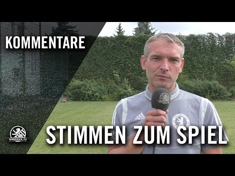 Die Stimme zum Spiel | VfB Fortuna Biesdorf - Blau-Weiß 90 Berlin (Testspiel)