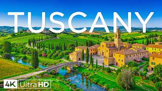 June in Tuscany, Italy 4K 🌻 Peak Summer 2026 🇮🇹 Rolling Hills, Cypress Roads & Vineyards