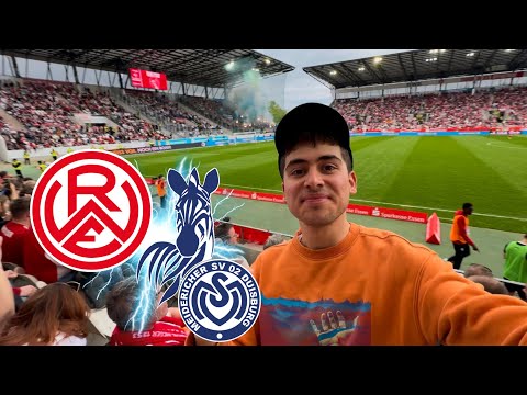Derby🔥 | "4th League - Duisburg is in it"🔴⚪️ | RW Essen vs MSV Duisburg | Stadium Vlog