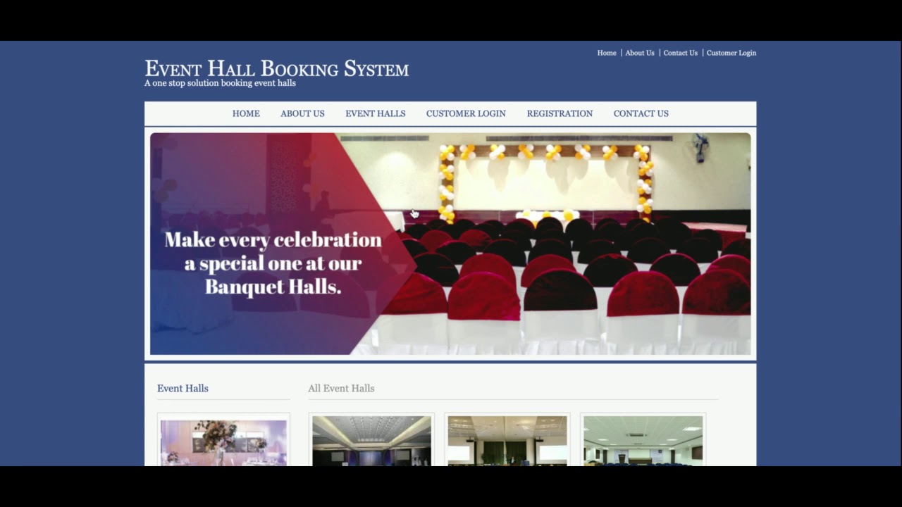 Event Hall Booking System | Java JSP Servlet Project Tutorial | Java JSP CRUD Project