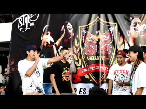 Jota Chemex vs Zeus Emcee Mk - Cuartos - Dragones del Freestyle 2vs2