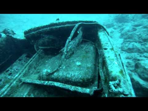 Diving in Croatia-opel wreck @ Senj.AVI
