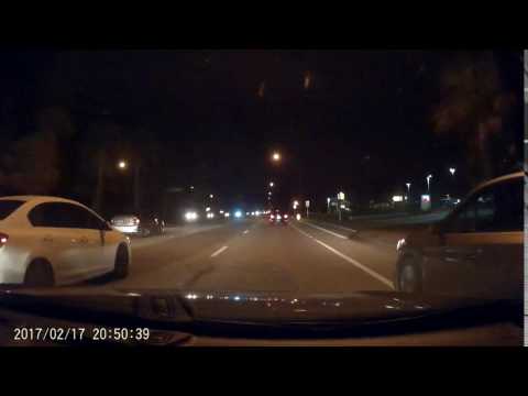 Dashcam Vero Beach FL Man Continues to Angrily Honk a Bad Drivers