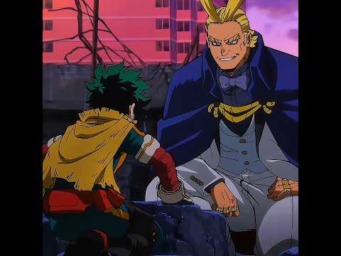 Deku & Dark Might First Meeting ☠️🔥 | #myheroacademia #edit #amv #mha #anime
