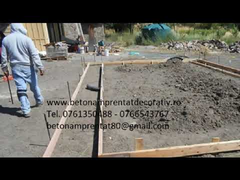Beton Amprentat Vâlcelele Bune -Hunedoara Tel.0761350488 -0766543767