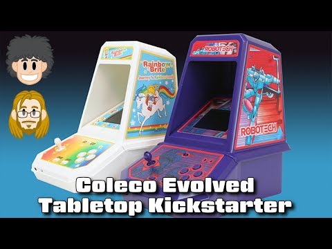 Coleco Evolved Arcade Tabletop Kickstarter - #CUPodcast