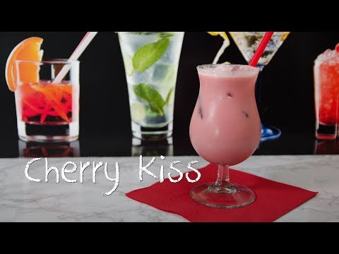 Cherry Kiss - der fruchtig süße Kirsch Cocktail