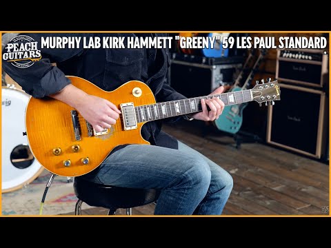 Gibson Custom Murphy Lab Kirk Hammett "Greeny" 59 Les Paul Standard image 12