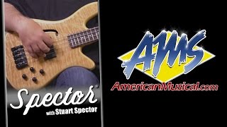 Video thumbnail for Spector Core 4 Overview - Stuart Spector Core 4 Bass Guitar by American Musical Supply