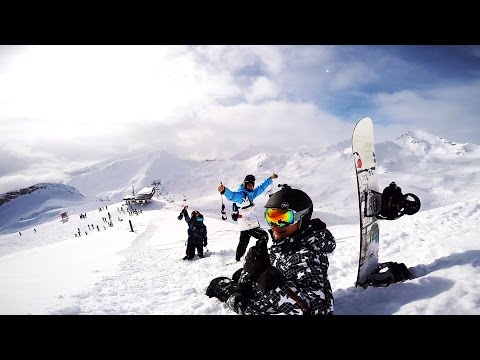 Little piece of Ischgl's freeride [2016] (Slow motion video) GoPro