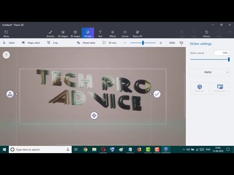 How To Change Opacity In Paint 3d - 07/2021