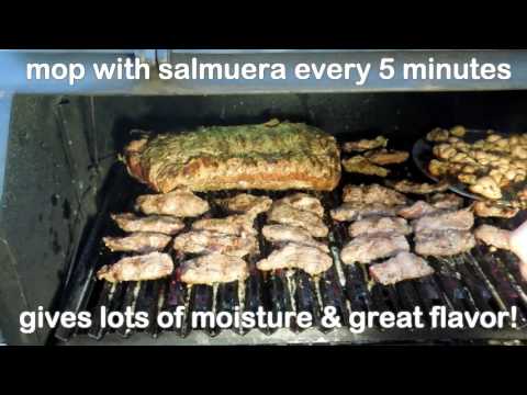 BIFE DE CHORIZO (NEW YORK STEAK) WITH SALMUERA & ROSEMARY SALSA
