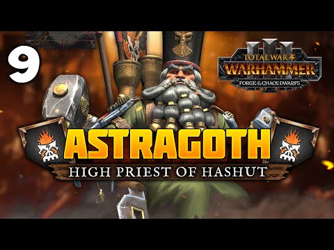 HUNTING IN THE MOUNTAINS! Total War: Warhammer 3 - Astragoth Ironhand - Chaos Dwarf Campaign #9