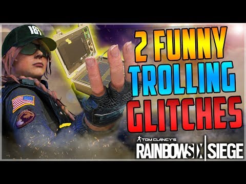2 NEW FUNNY TROLL GLITCHES IN RAINBOW SIX SIEGE - INVINCIBLE DEFUSER GLITCH (After Patch)