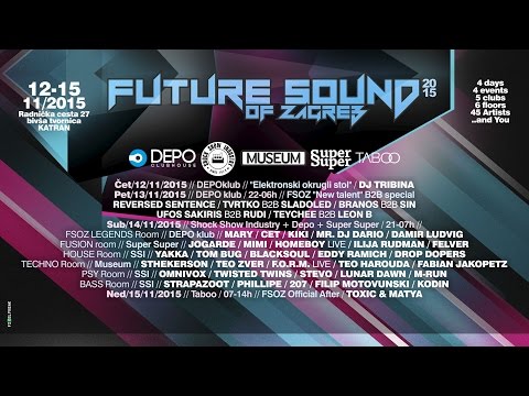 FUTURE SOUND OF ZAGREB Festival 2015 - Official Aftermovie [HD]