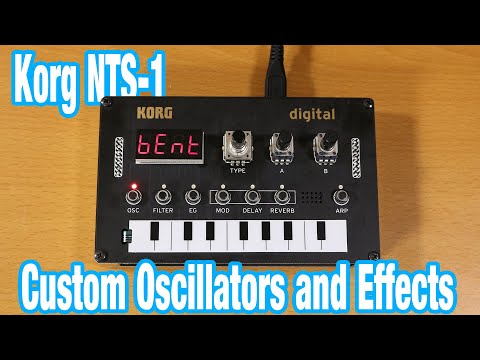 Korg NTS-1 Custom Oscillators and Effects