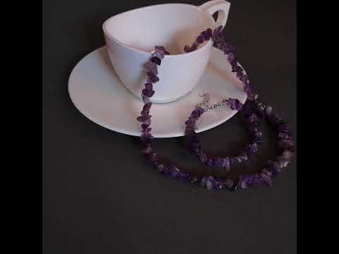 фото аметист -натуральный камень бусы, браслет, кулон 0