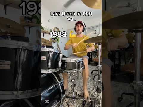 Lars Ulrich playing drums #drums #drummers #larsulrich #metallica