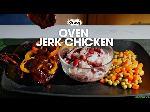 Jamaican Jerk Chicken (Oven Recipe) | Easy & Authentic Caribbean with Grace Foods