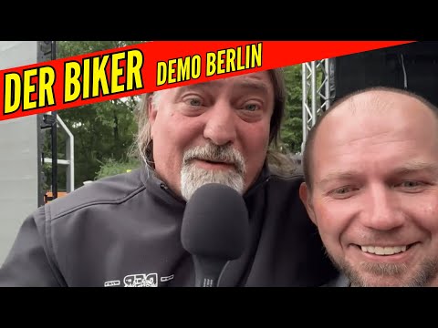 The biker greets the spectators