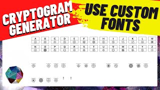 ENGLISH AND GLOBAL CRYPTOGRAM GENERATOR