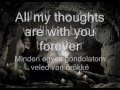 Within Temptation - Bittersweet lyrics + hun sub ...