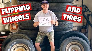 How To Make FAST CASH Flipping Wheels and Tires!!