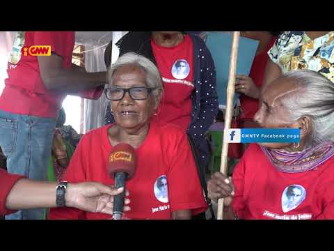 Dulce Maria Fatima Oan husi Saudozu José Maria la simu Pensaun Veteranus